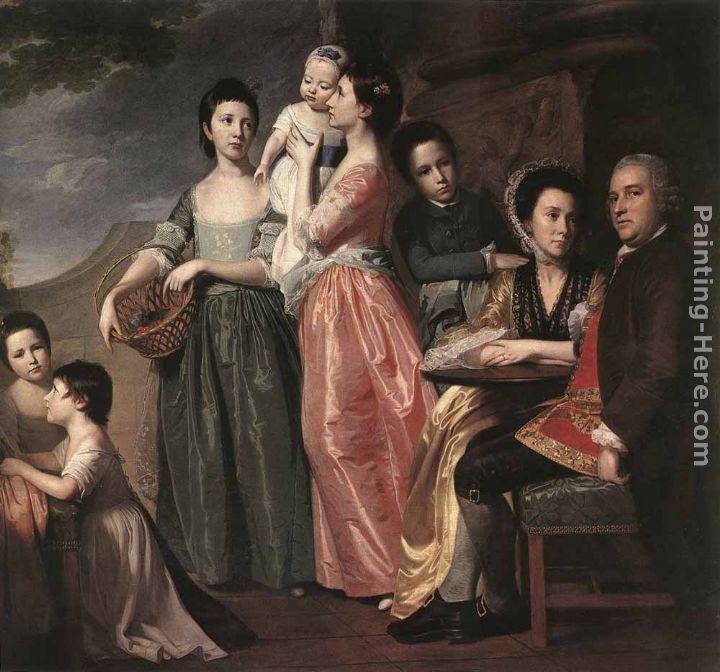 George Romney The Leigh Family